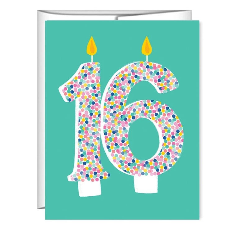 Sweet 16 Birthday Card