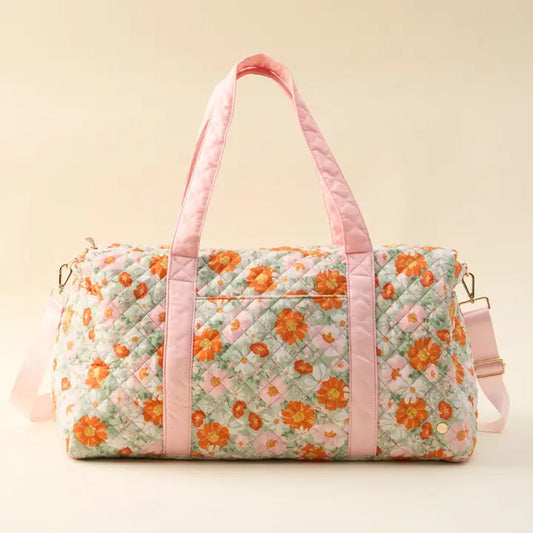 Quilted Weekender Bag