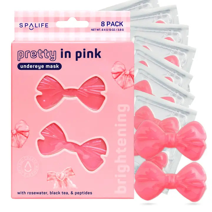 Pretty In Pink Bow Undereye Patches