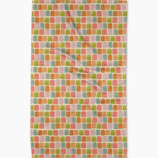 Beachy Tile Tea Towel