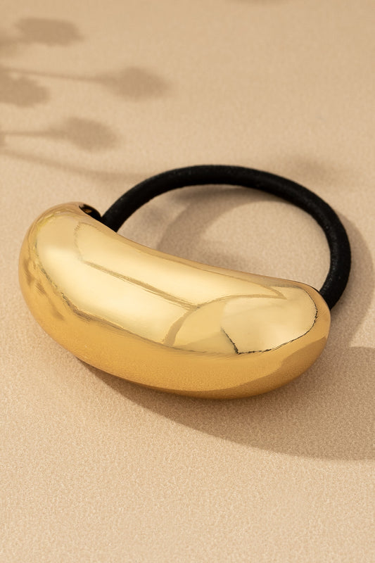 Gold Bubble Hair Tie