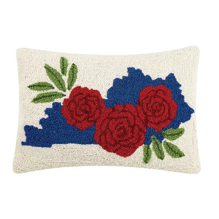 Kentucky Roses Hook Pillow