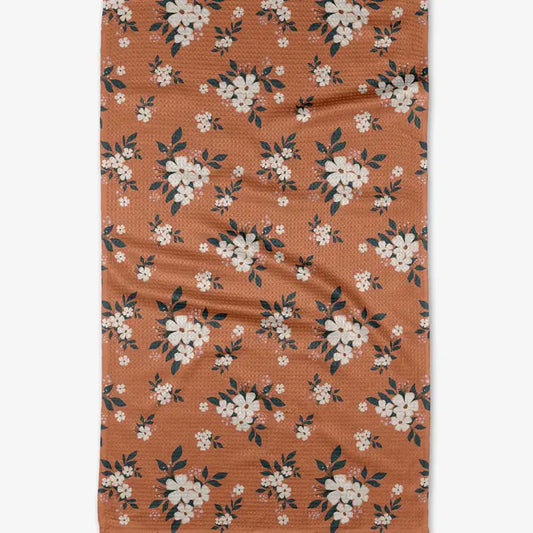 Flowers In The Field Tea Towel