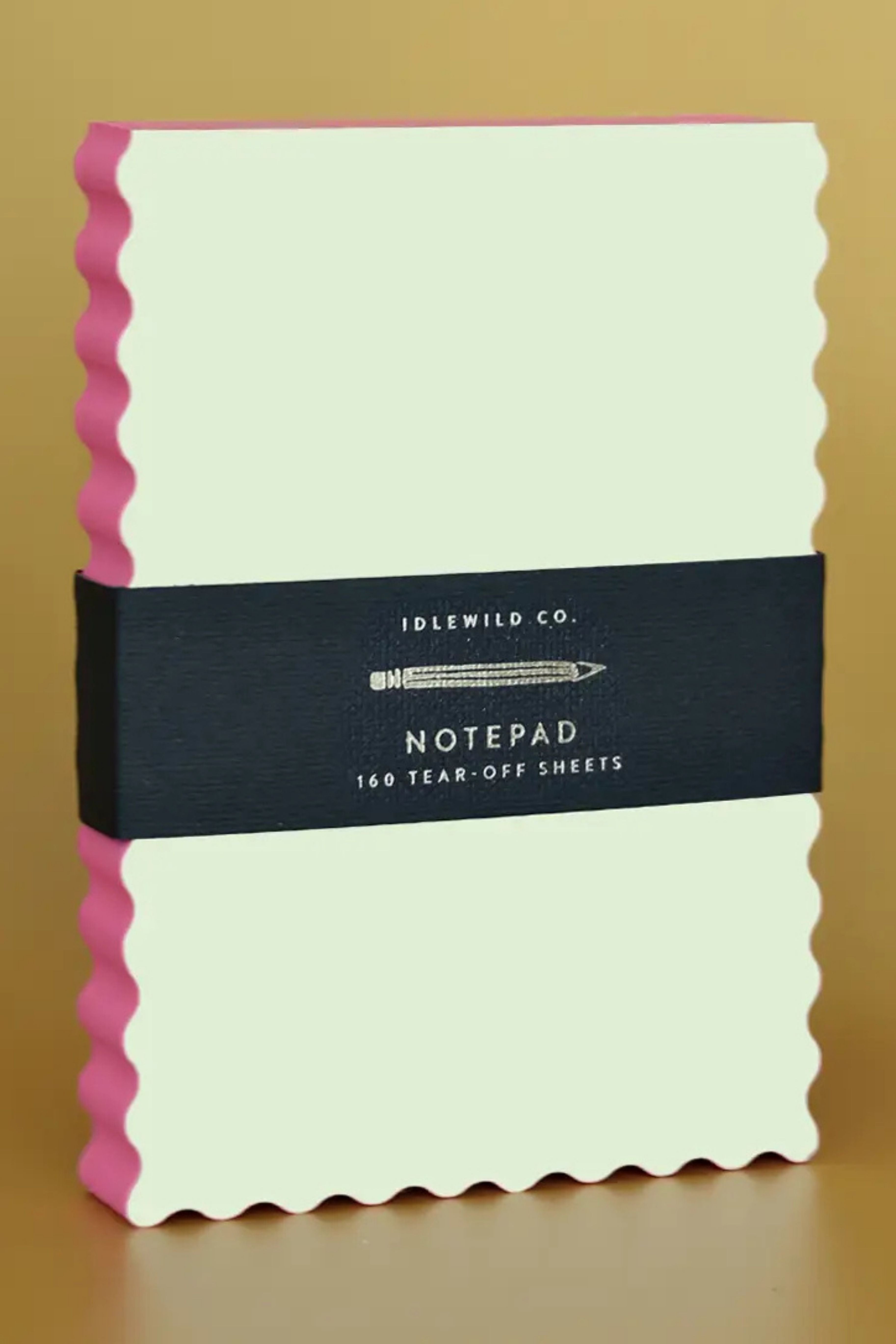 Mini Wave Shaped Notepad