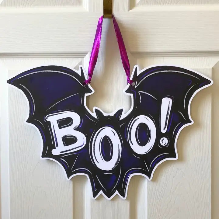 Boo Bat Door Hanger