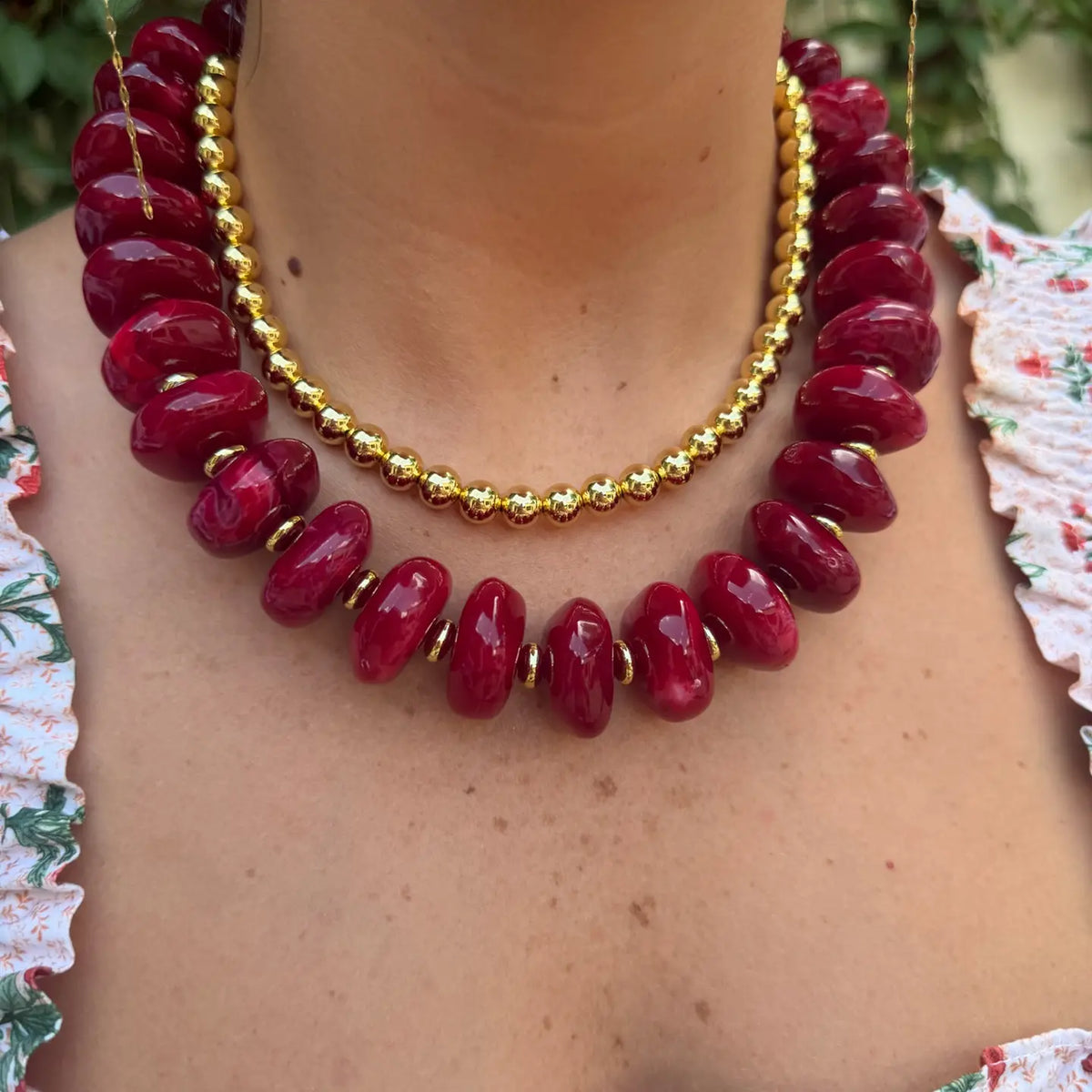 Rani Chunky Beaded Necklace