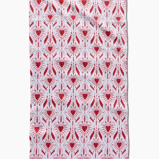 Ray of Love Geometry Towel