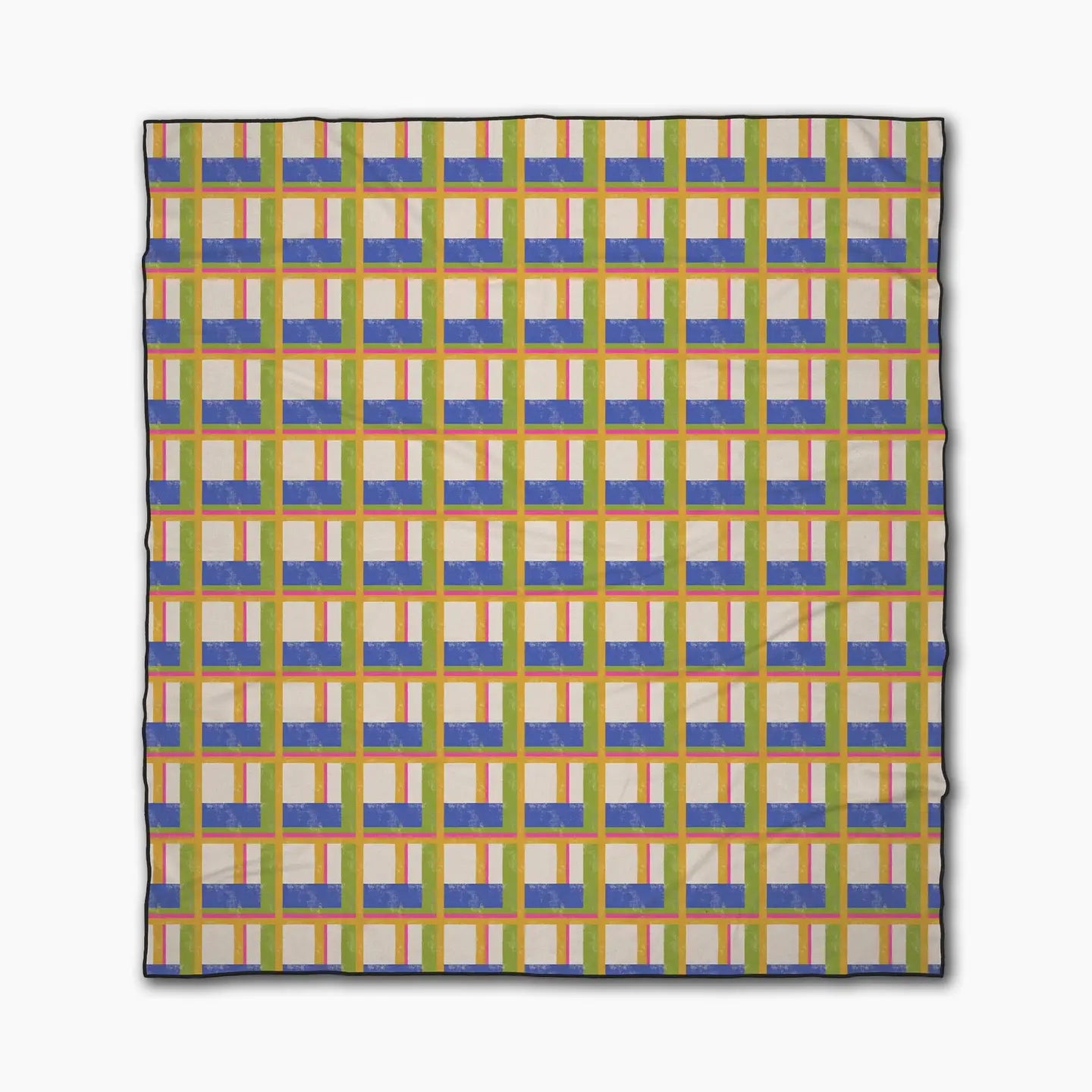 Paradise Grid Beach Blanket