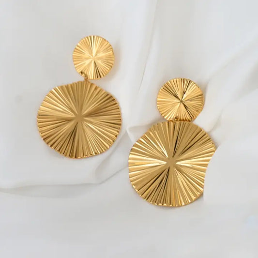 Oversized Sun Earrings