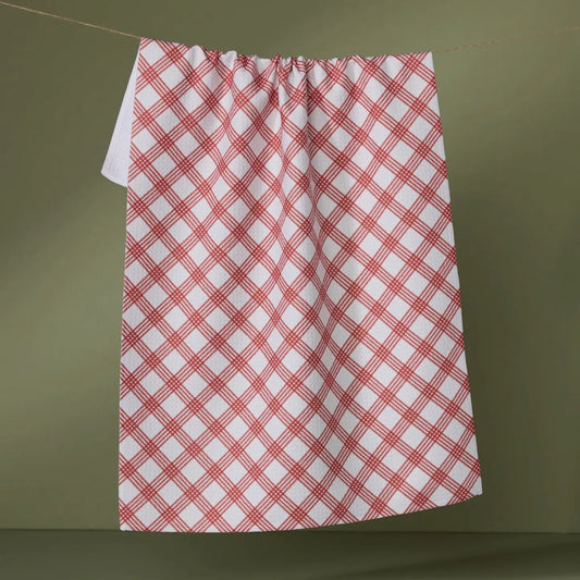 Crimson Wrap Tea Towel