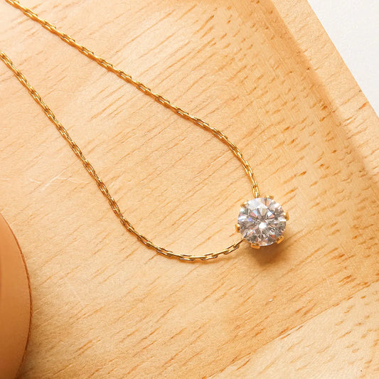 Ciara 18K Round Necklace