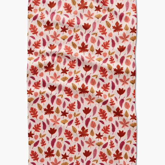 Fall Leaves Tea Towel