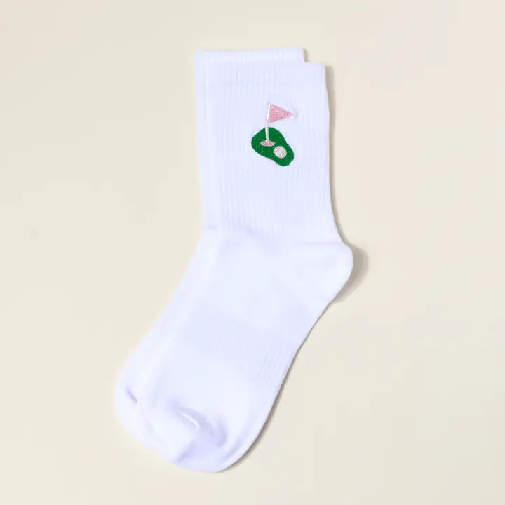 Golf Crew Socks