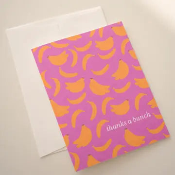 Thanks a Bunch Bananas Card