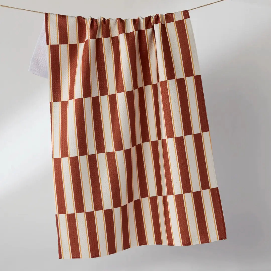 Harvest Stripe Tea Towel