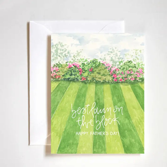 Best Lawn On The Block Card