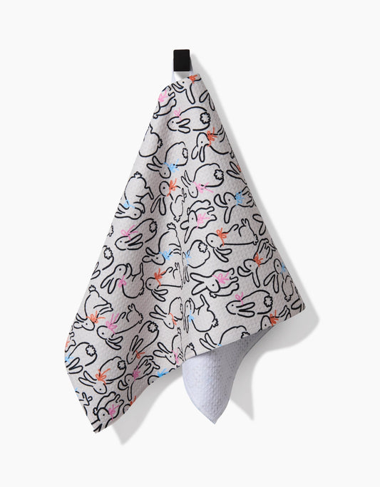 Playful Bunnies Bar Towel