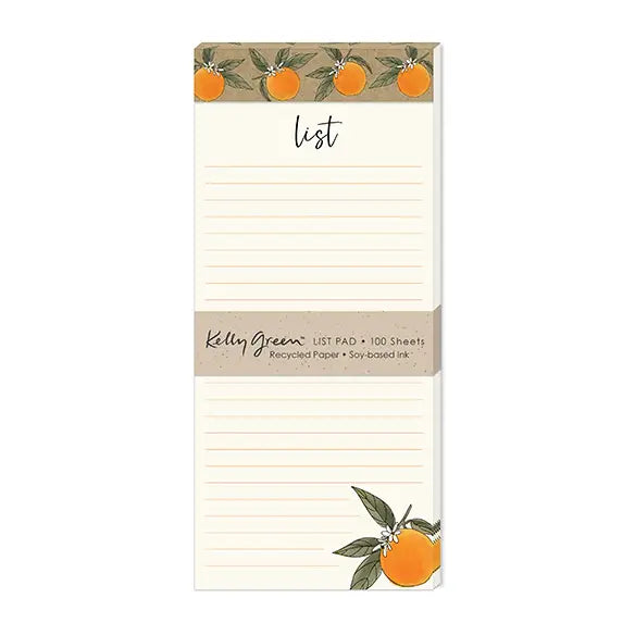 Orange Grove List Pad