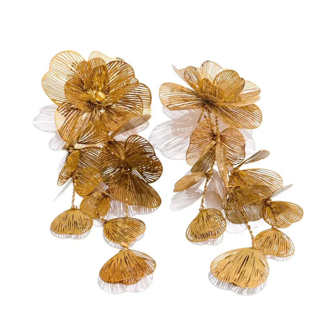 Golden Garden Earrings