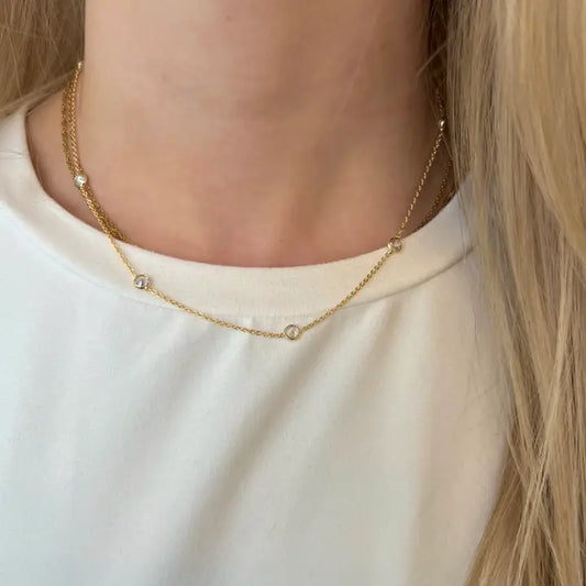 Kai Gold Chocker Necklace