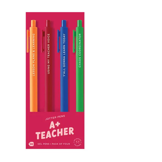 A+ Teacher 4 Pack Jotter Set