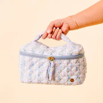 Quilted Cosmetic Bag