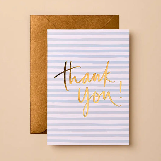 Thank You Stripes Card