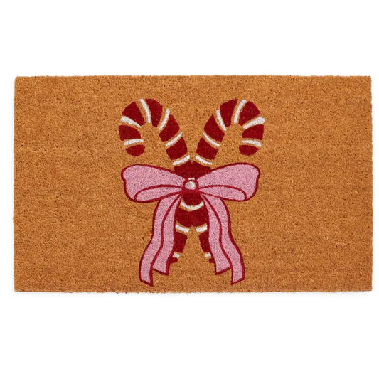 Candy Cane Doormat