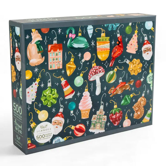 Around The Tree 500 Piece Jigsaw Puzzle