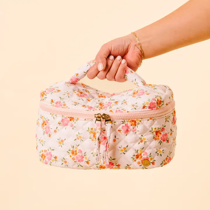 Quilted Cosmetic Bag