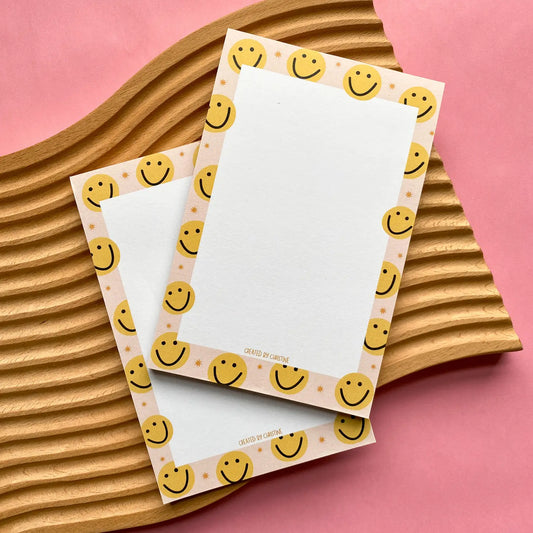 Smiley Face Notepad