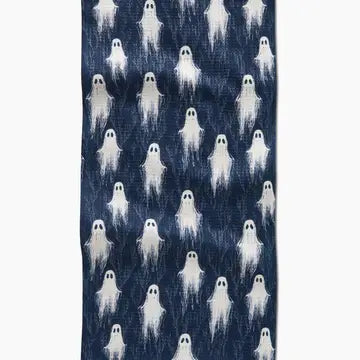 Ghosting Around Tea Towel