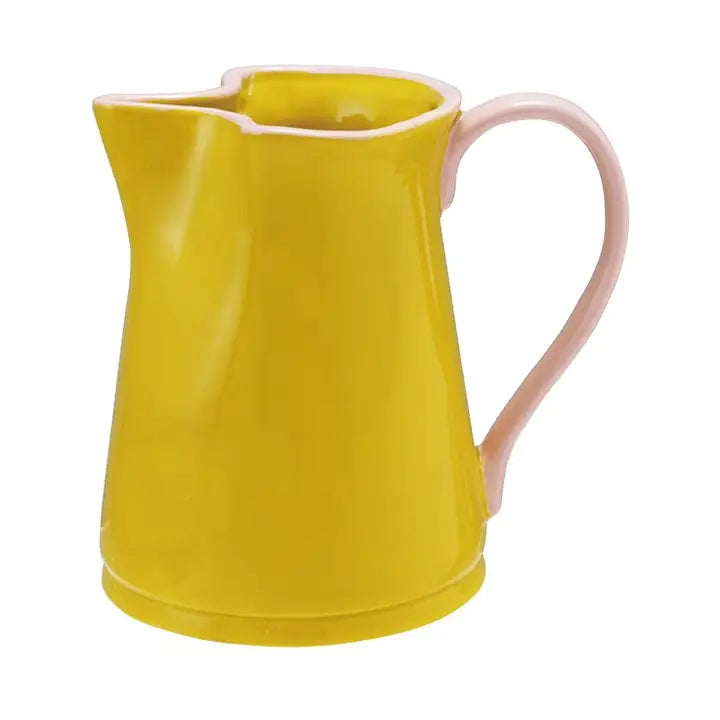 Buttercup Pink Trim Pitcher