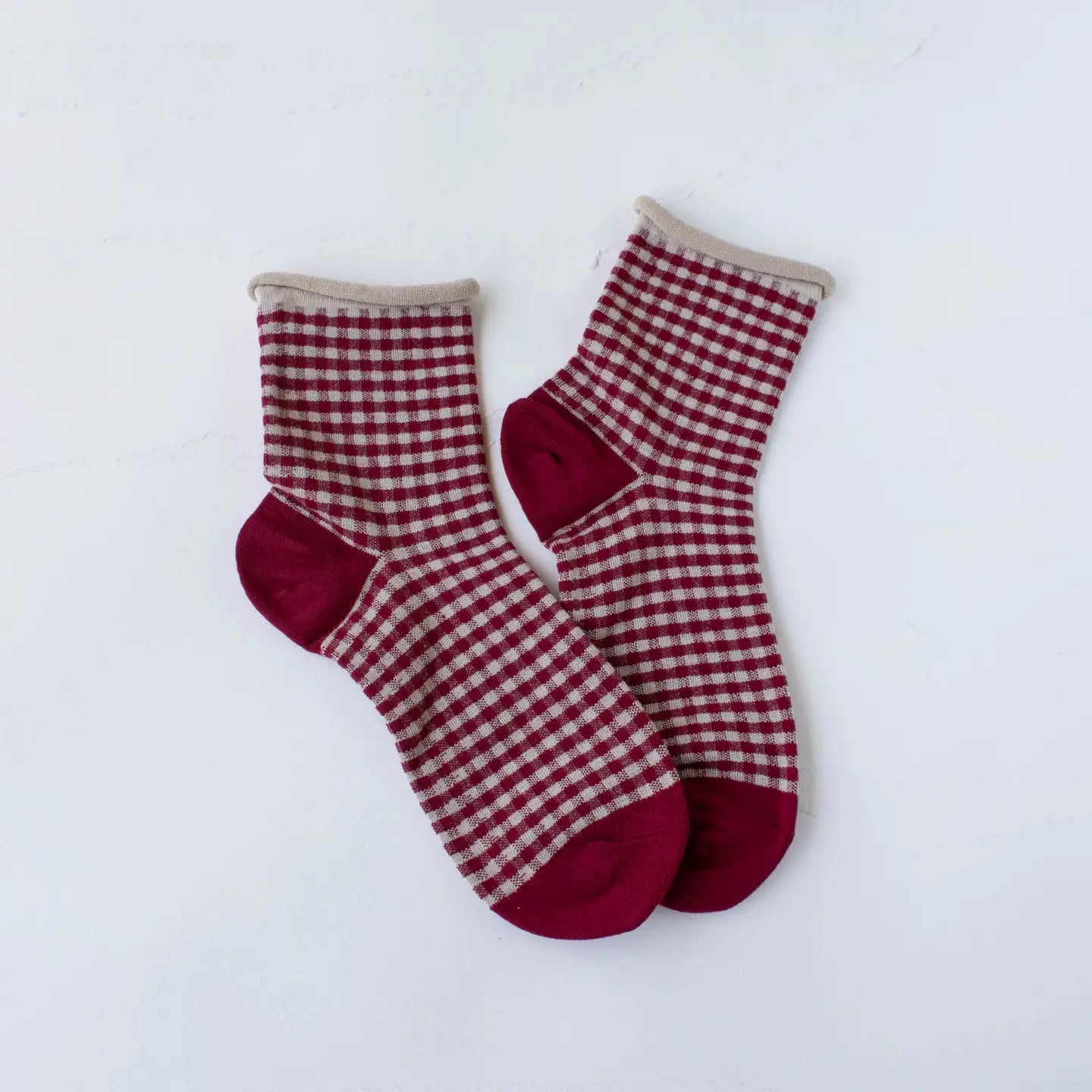 Picnic Gingham Socks