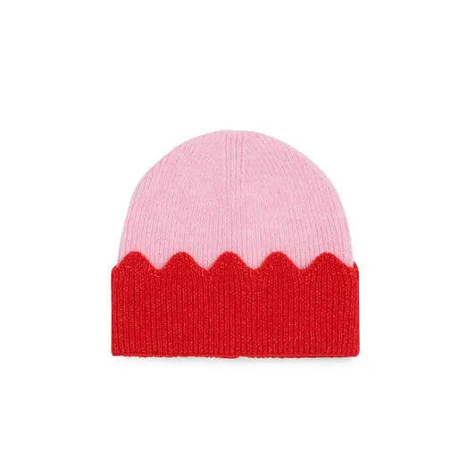 Pink/Red Melody Beanie
