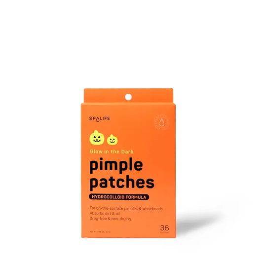 Glow in the Dark Pumpkin Halloween Pimple Patches