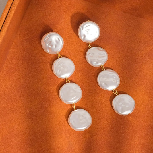 Heloise 18K Pearl Drop Earring