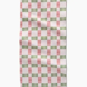 Be Merry Plaid Bar Towel