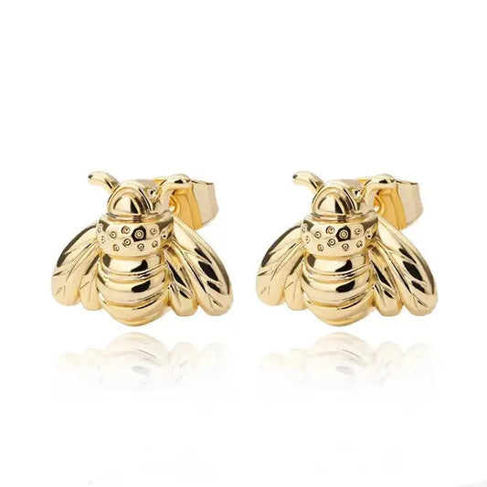 Bumble Bee Stud Earring