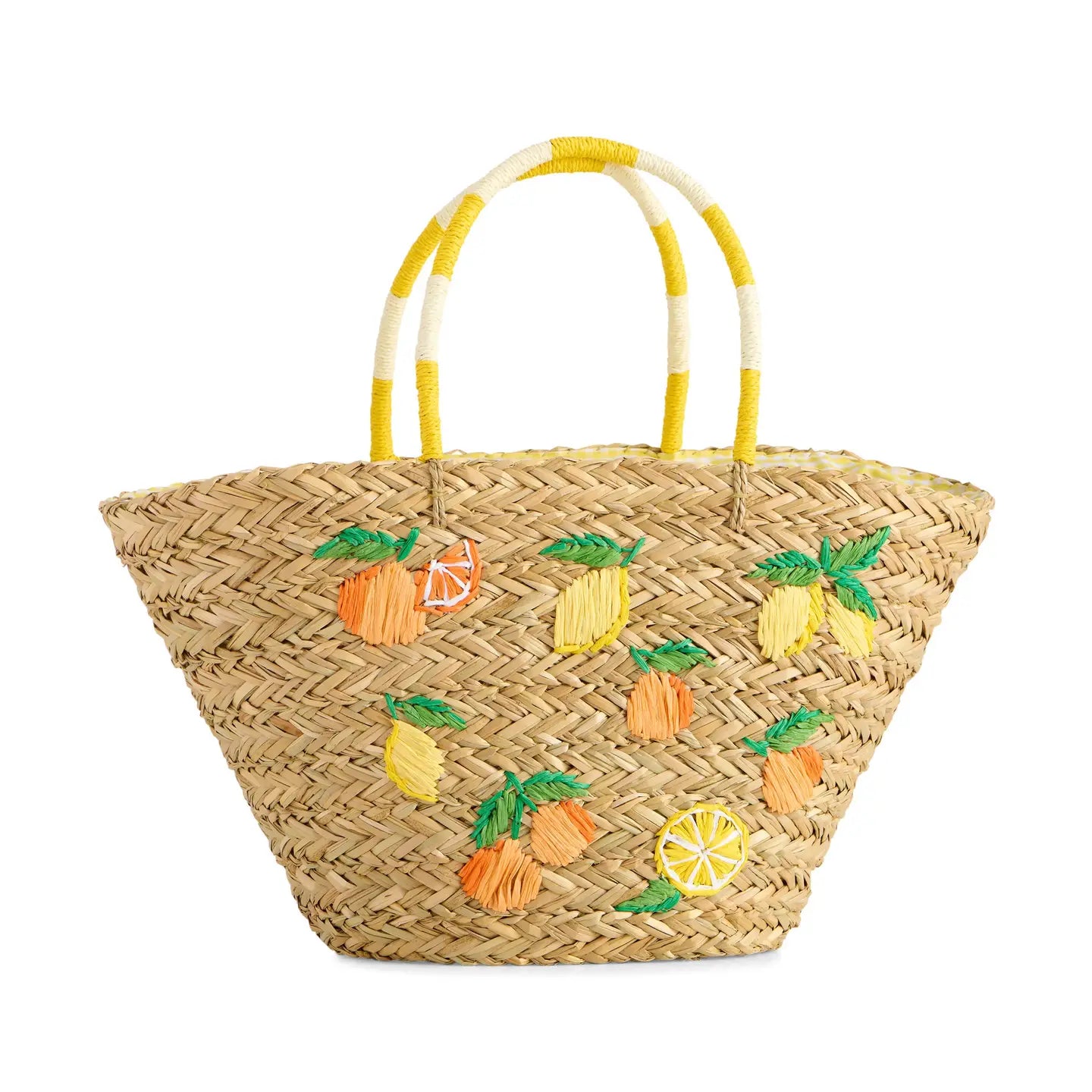 Citrus Grove Woven Tote