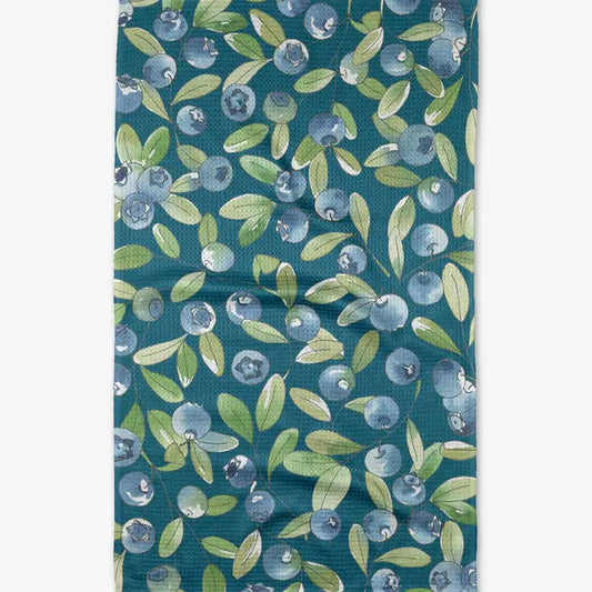 Blueberry Hill Geometry Tea Towel