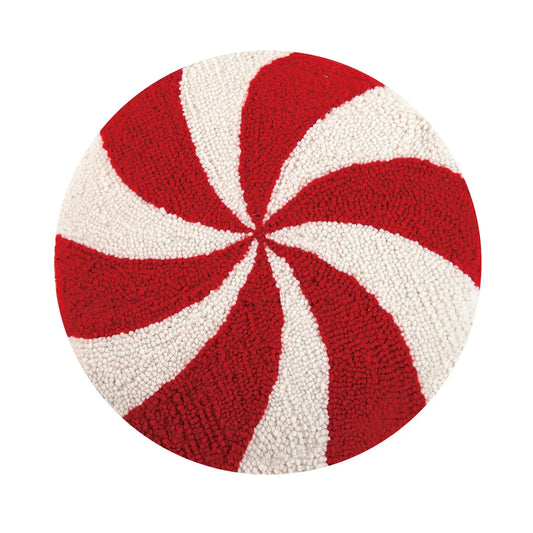 Candy Cane Hook Pillow