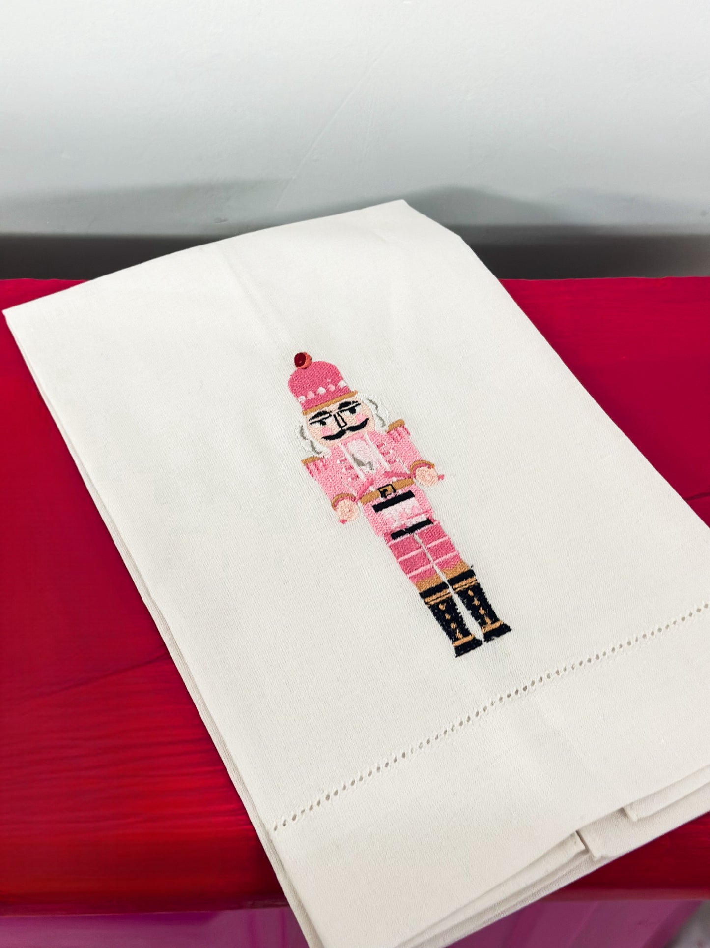 Pink Nutcracker Towel