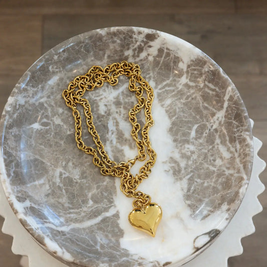 Wrap Around Heart Necklace