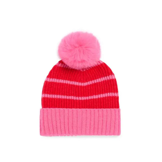 Red Allison Beanie