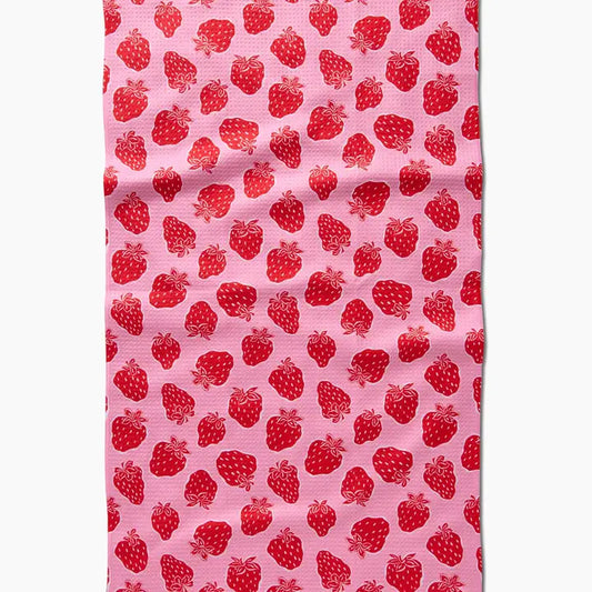 Strawberry Fields Geometry Towel