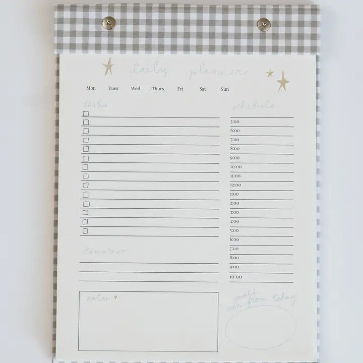 Daily Planner Notepad