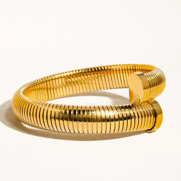 Gold Bold Bangle