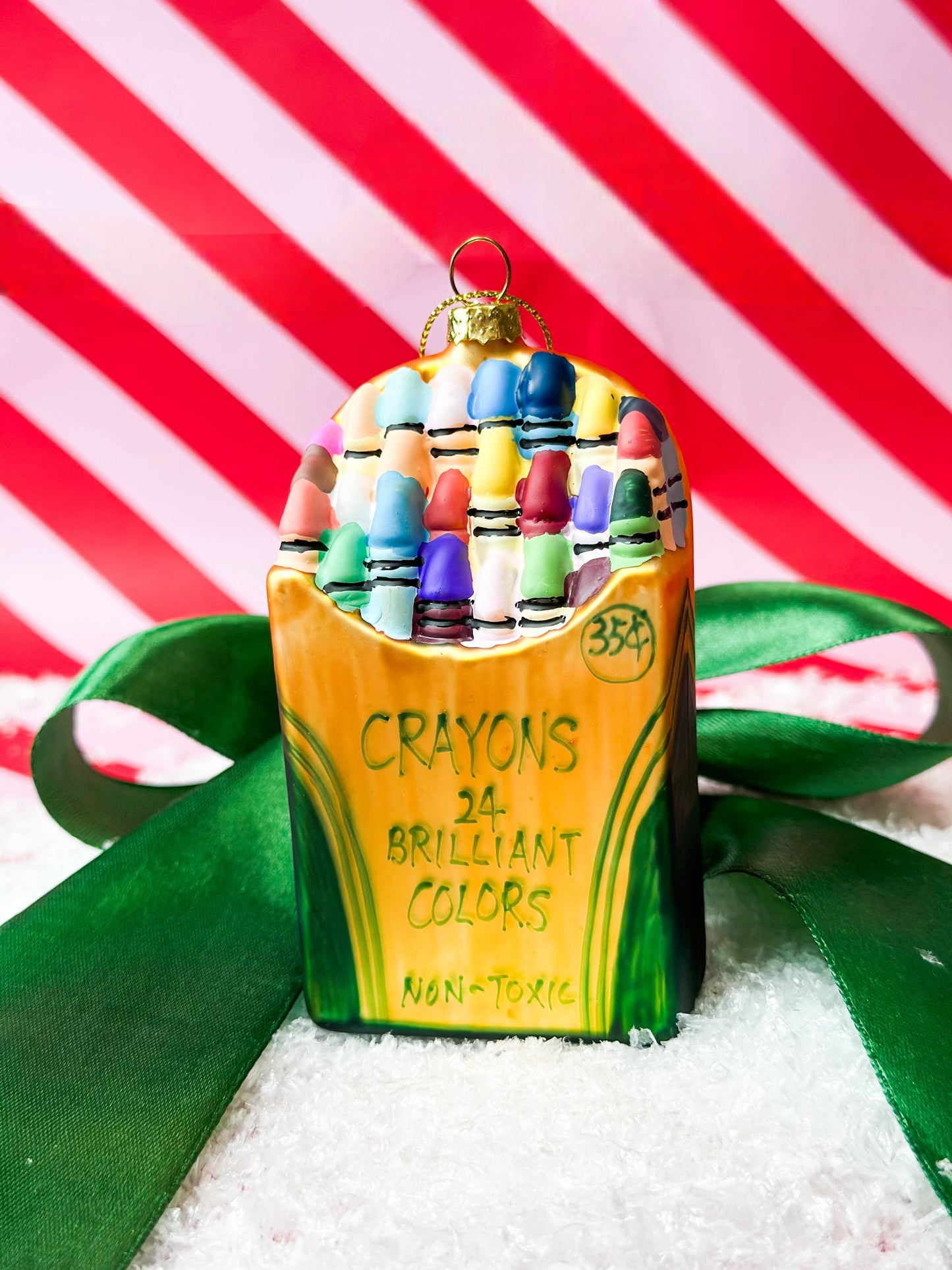 Crayon Box Ornament