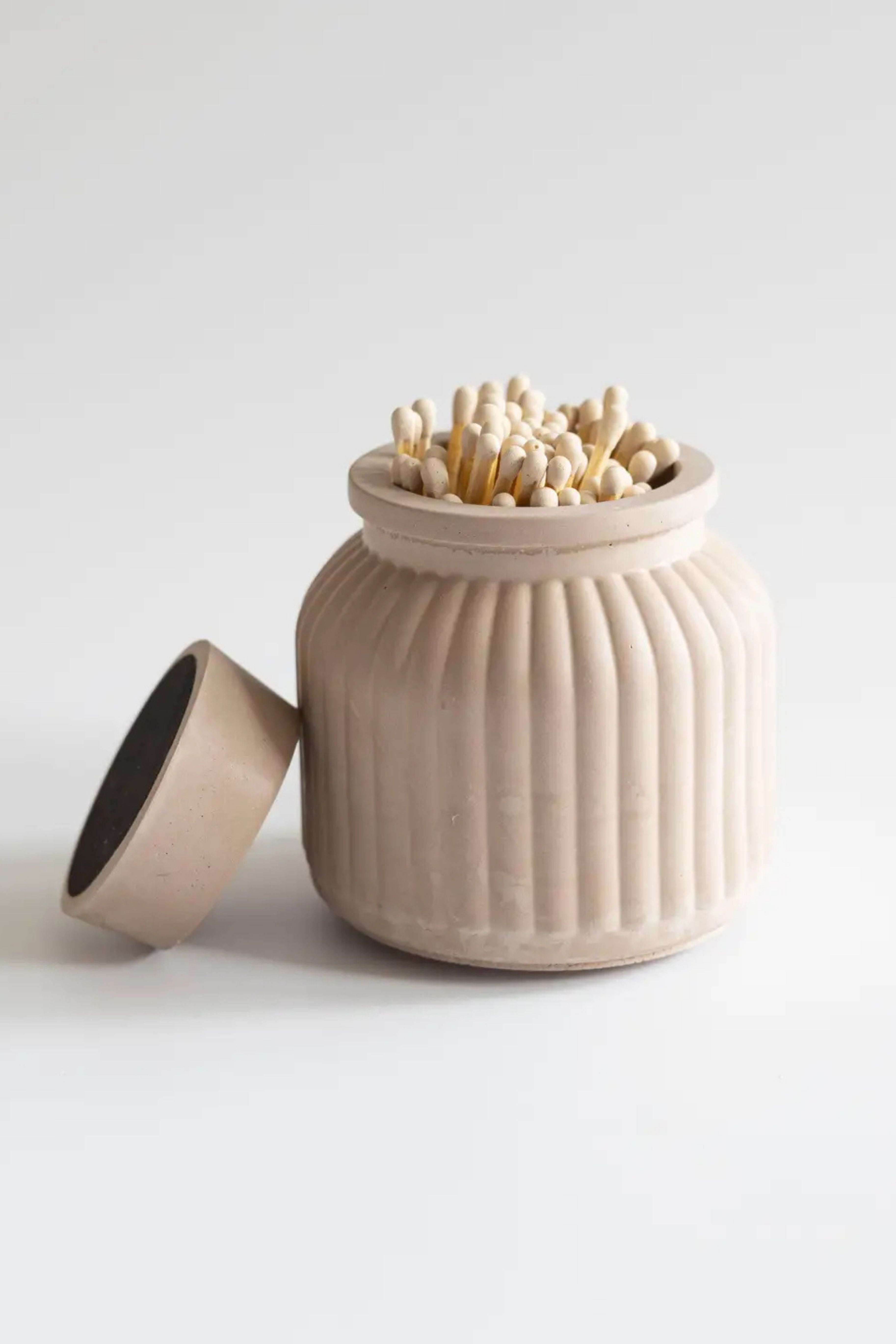 Concrete Match Holder